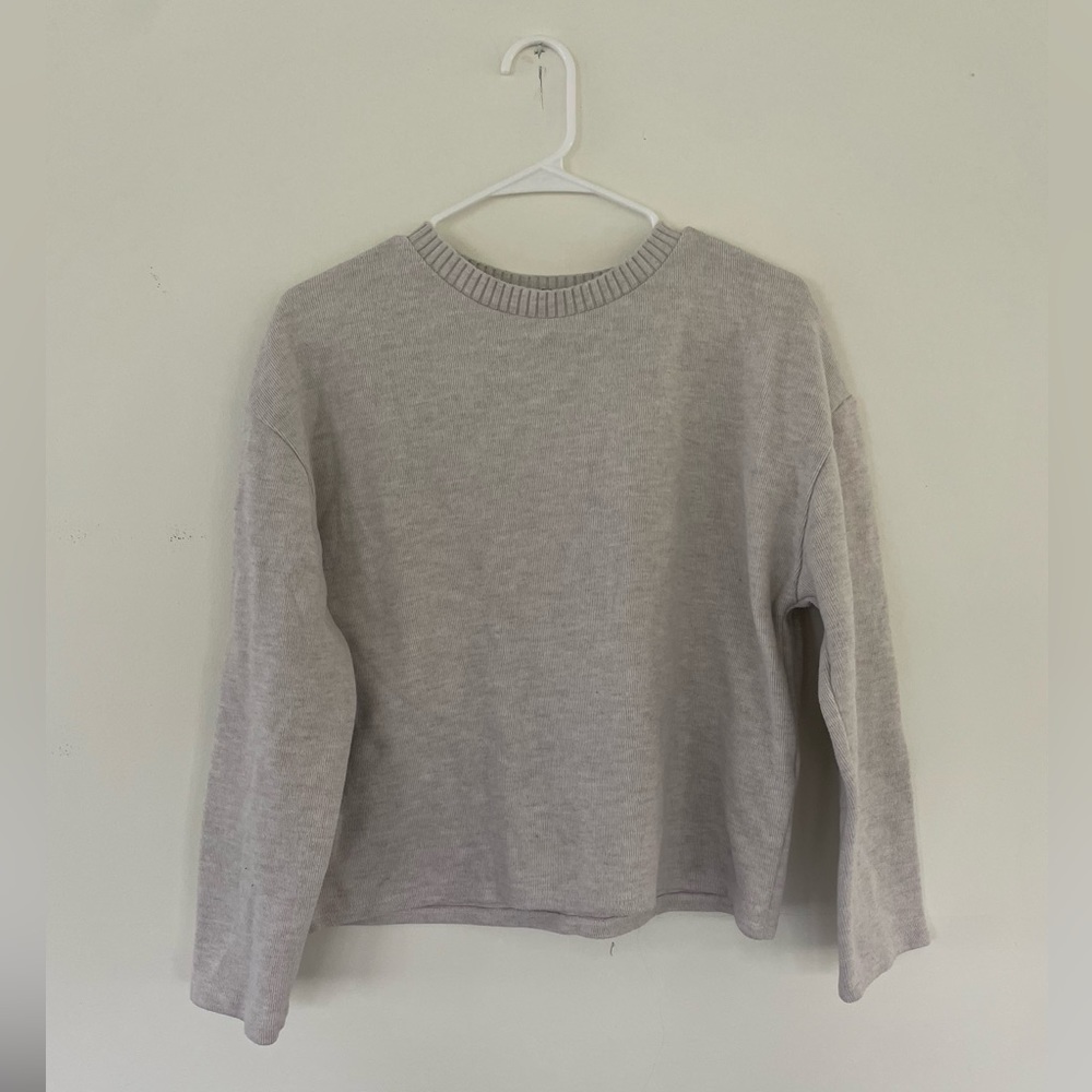 Zara | sweater | fall | neutral | women’s clothes | size m| capsule wardrobe